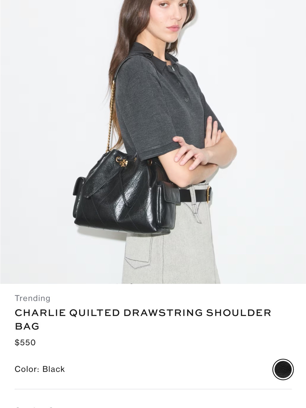 Small Charlie Quilted Bag